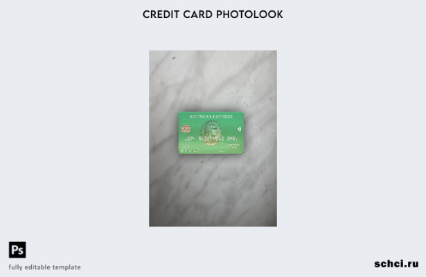 цифровая загрузка США Банк по управлению отходами AMEX Card фотообраз переднего 